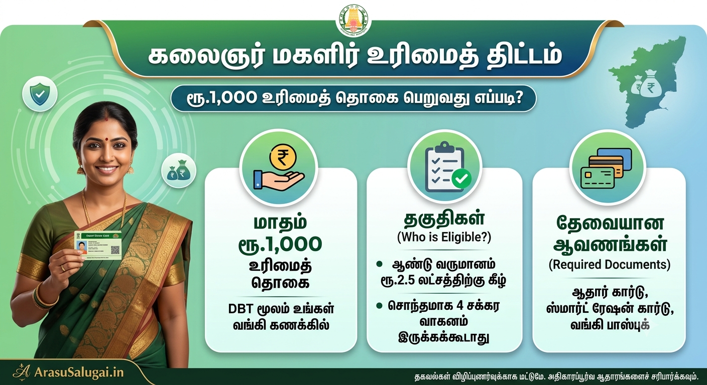 கலைஞர் மகளிர் உரிமைத் திட்டம்